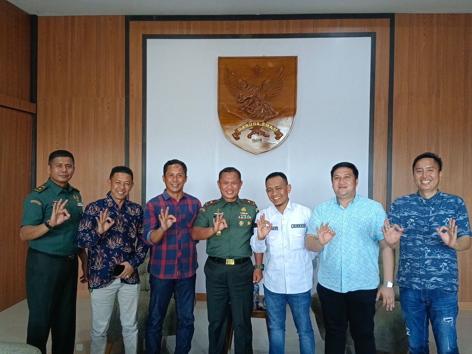 Silaturahmi RBMG ke Korem 041/Gamas, Komitmen Sajikan Informasi Positif Untuk Kemajuan Daerah