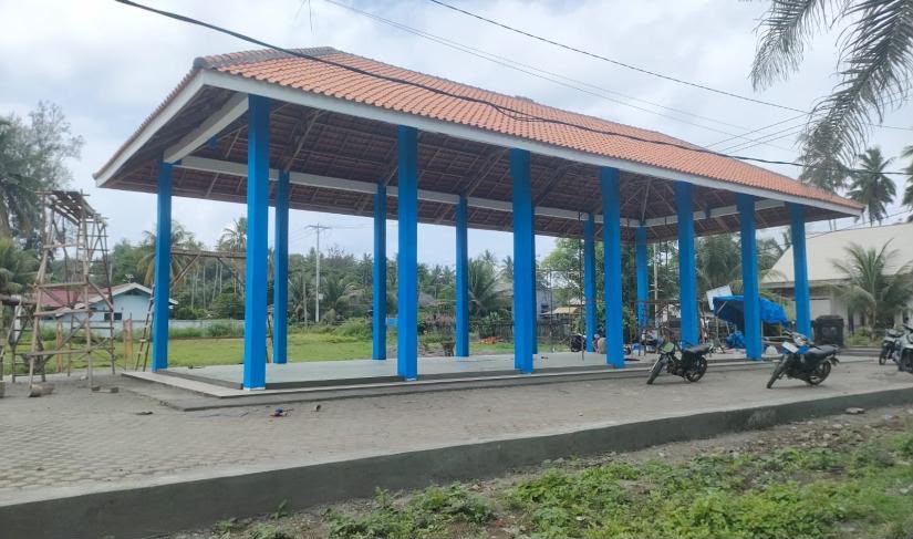 Konsep Semi Terbuka, Bangunan Awning Pasar Bawah Bakal Dilengkapi Fasilitas Bermain Anak