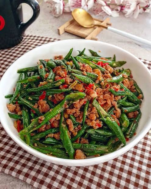 Resep Oseng Tempe Kacang Panjang Daging Cincang, Menu Simpel Rasa Mewah!