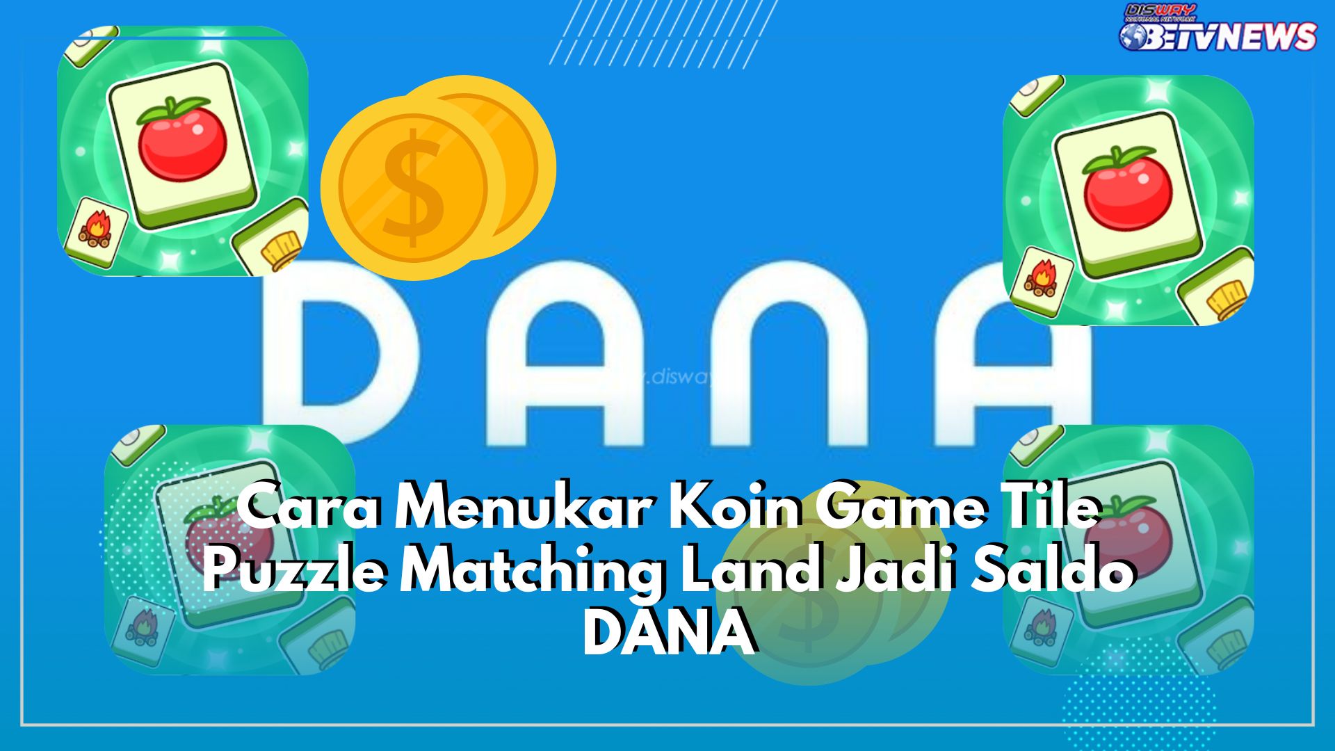 Gampil! Begini Cara Tukar Koin Game Tile Puzzle Matching Land Jadi Saldo DANA Gratis, Cukup 4 Langkah