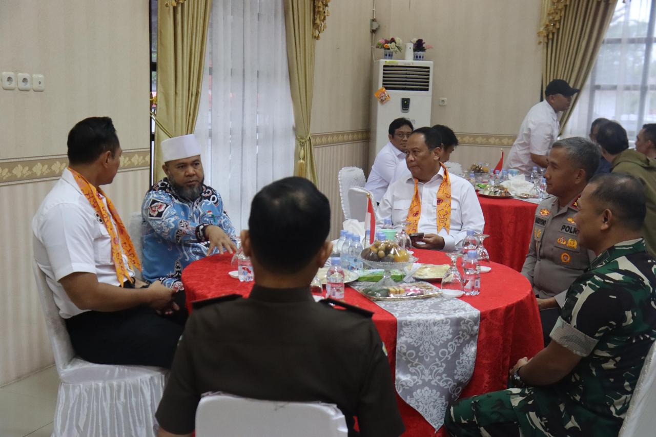 Kapolda Bengkulu Dukung Menko Infrastruktur Mempercepat Pembangunan di Provinsi Bengkulu