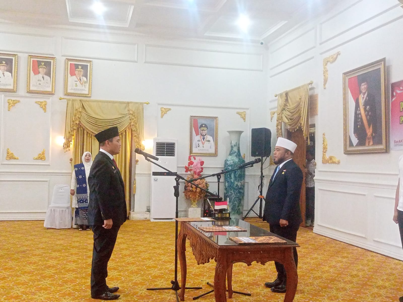Herwan Antoni Dilantik Sebagai Penjabat Sekda Provinsi Bengkulu, Ini Pesan Gubernur Helmi