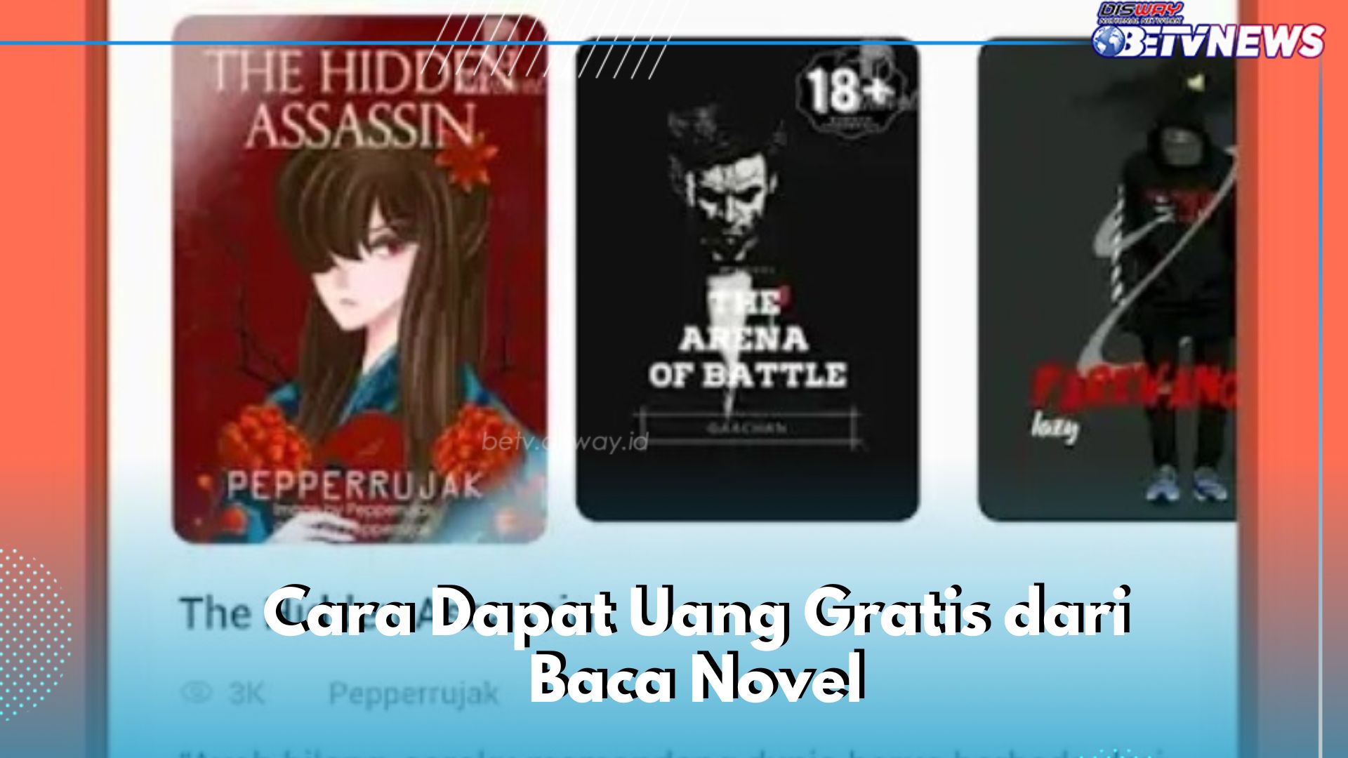 Baca Novel Dapat Uang Gratis, Cukup Pakai Aplikasi Ini Saldo DANA Bertambah, Cek Caranya di Sini!