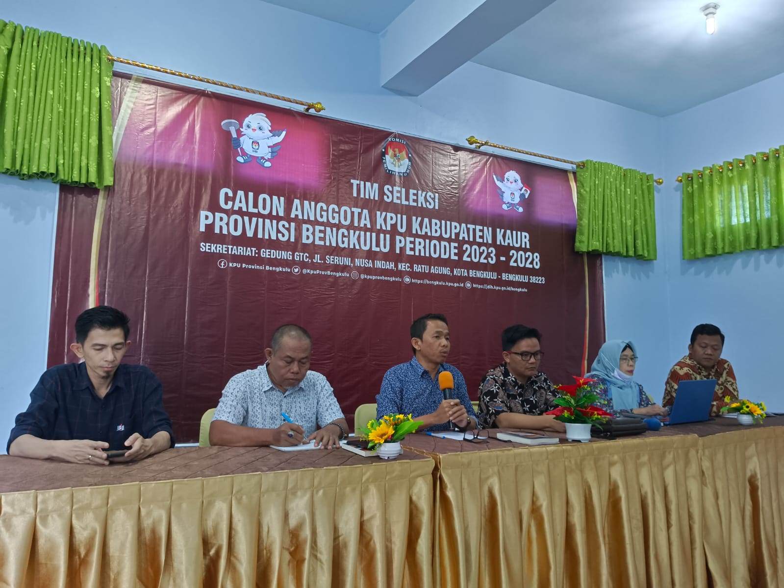 Tahapan Seleksi Calon Komisioner KPU Kabupaten Kaur Dimulai 16 April