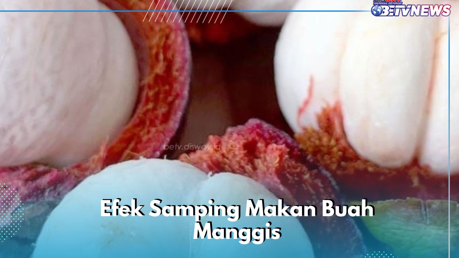Hati-hati, Ini Efek Samping Makan Buah Manggis, Bisa Sebabkan Alergi