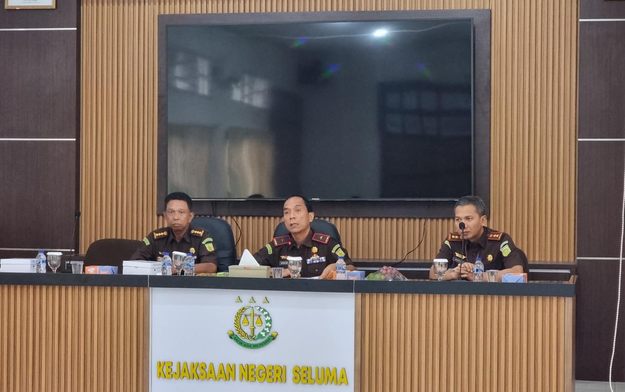 Tingkatkan Kualitas Layanan Hukum, Kejati Bengkulu Lakukan Supervisi di Kejari Seluma dan Bengkulu Selatan