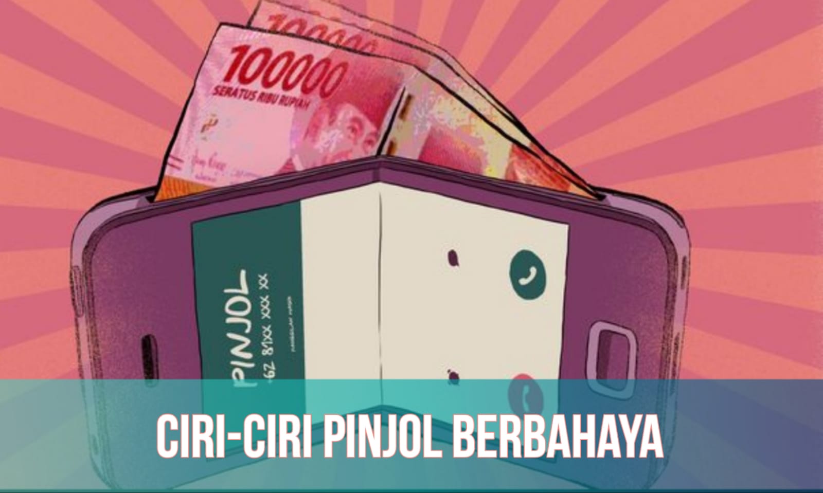 Waspada Tipuan Pinjol, Kenali Ciri-ciri Pinjaman Online Berbahaya, Ilegal dan Tidak Terdaftar OJK