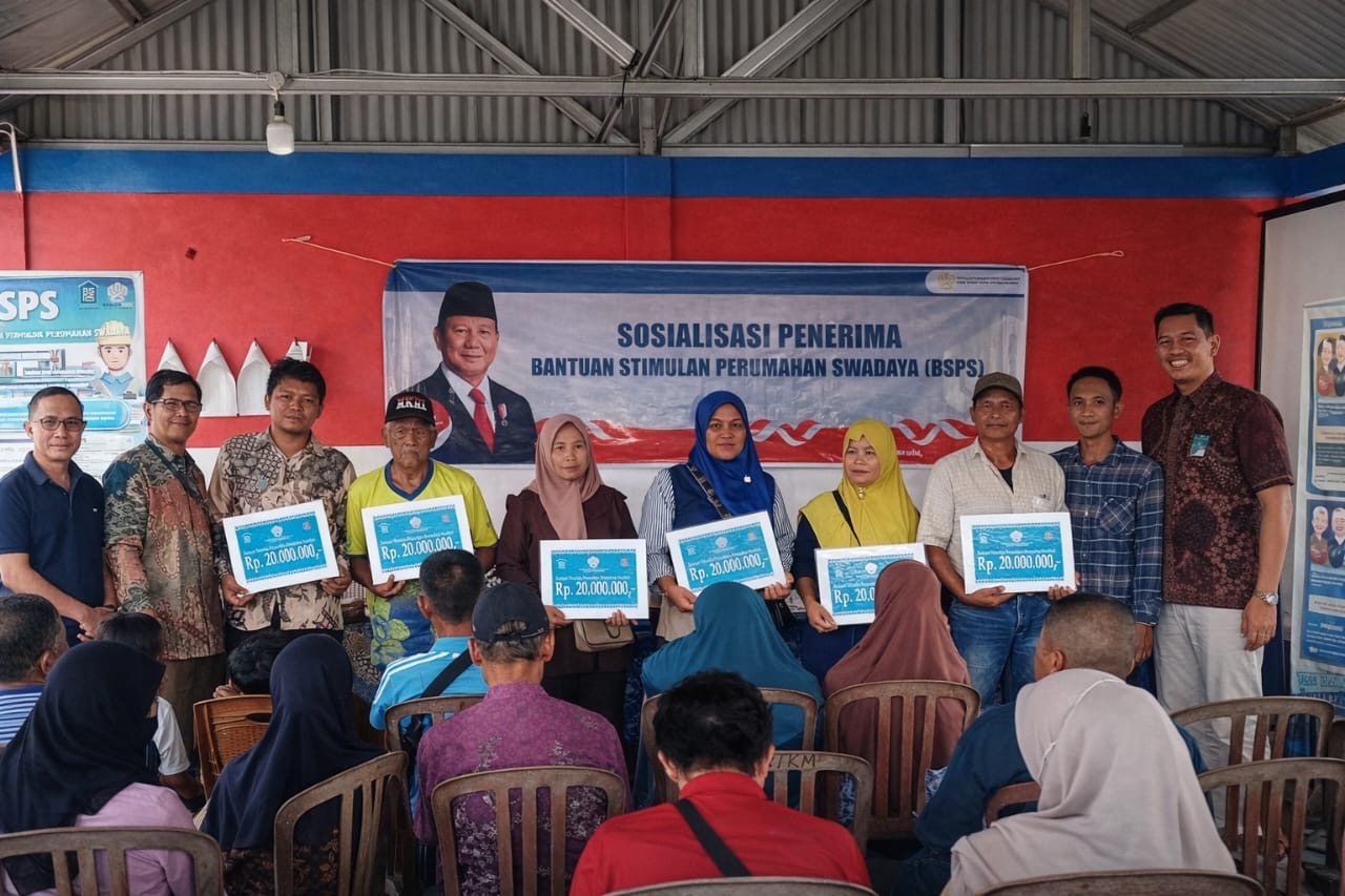 Program BSPS 2026, 59 Unit Hunian di Kota Bengkulu Dibedah Jadi Rumah Layak