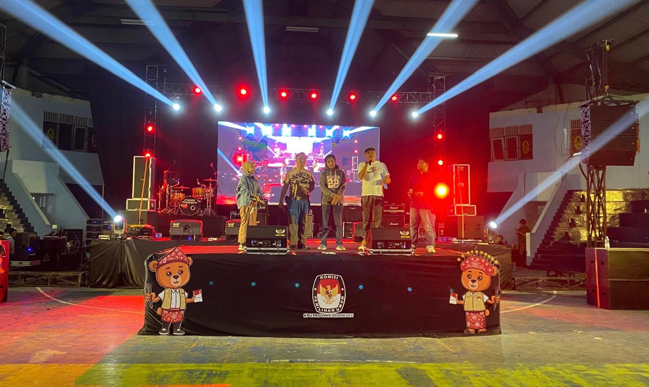 Ini 6 Band Lolos Final Festival Band Jingle Pilkada Bengkulu, Salah Satunya dari Sumsel