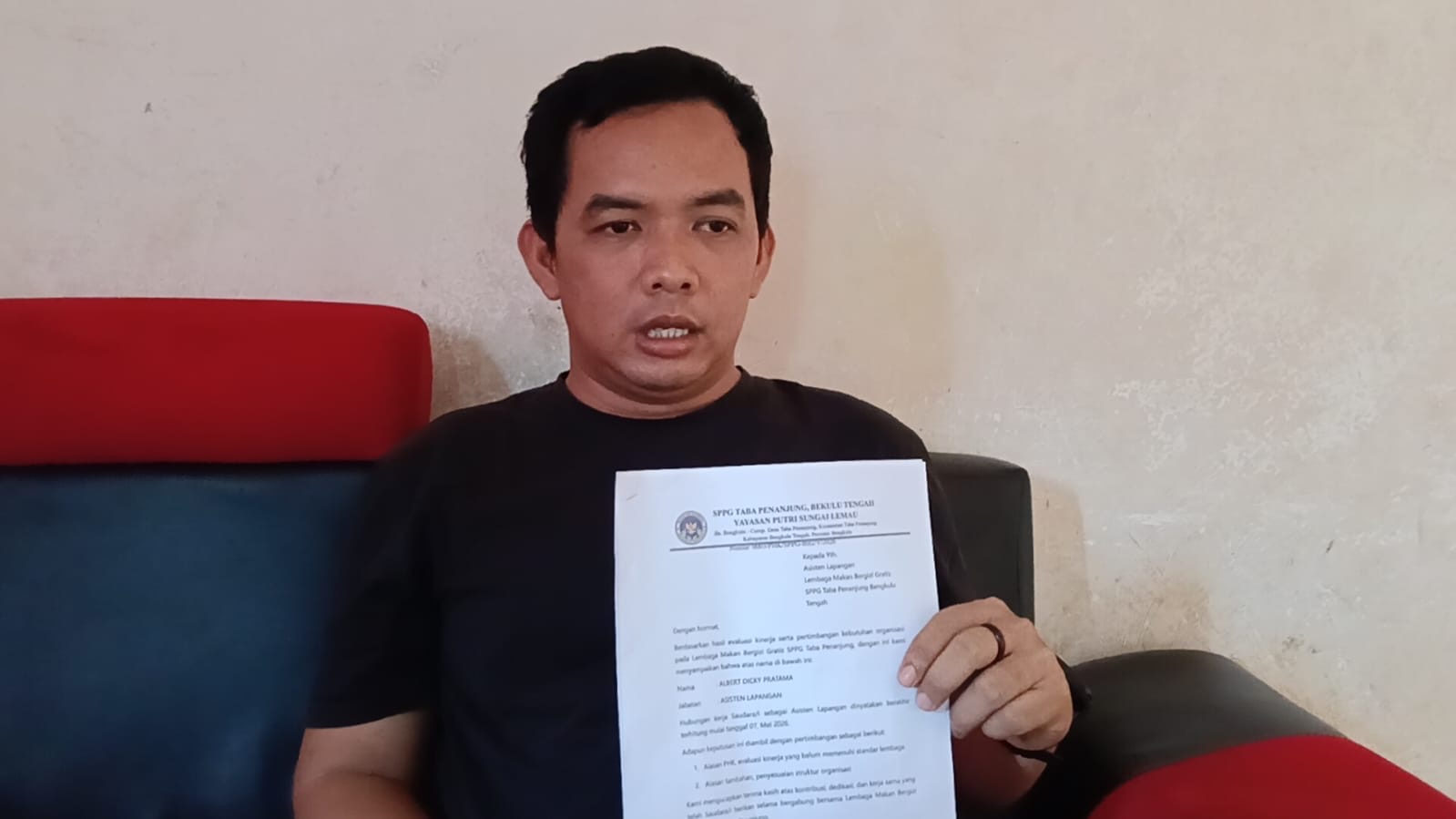 Dugaan PHK Sepihak di SPPG Taba Penanjung, Relawan MBG Protes Langgar Aturan BGN