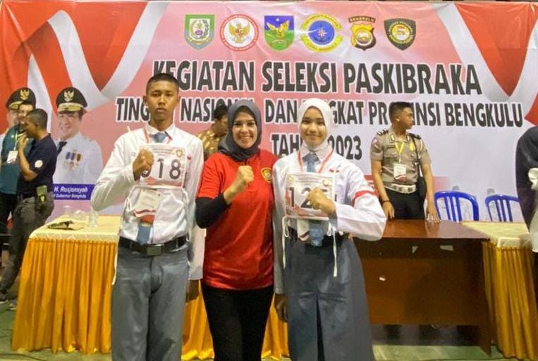 Mutia Az-Zahra, Pelajar SMAN 1 Kepahiang Wakili Provinsi Bengkulu ke Paskibraka Nasional 2023