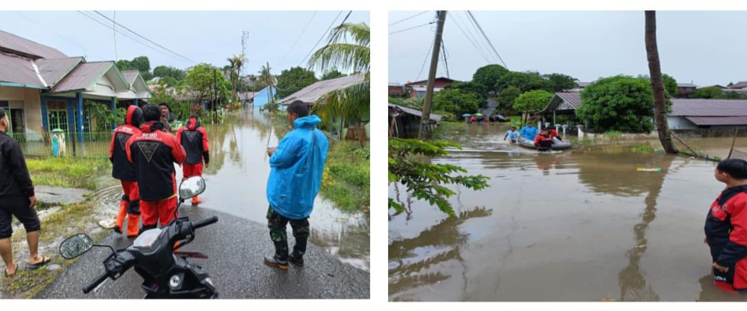 Puluhan Rumah Terendam Banjir, Ratusan KK Terdampak di Kota Bengkulu dan Kabupaten Seluma 