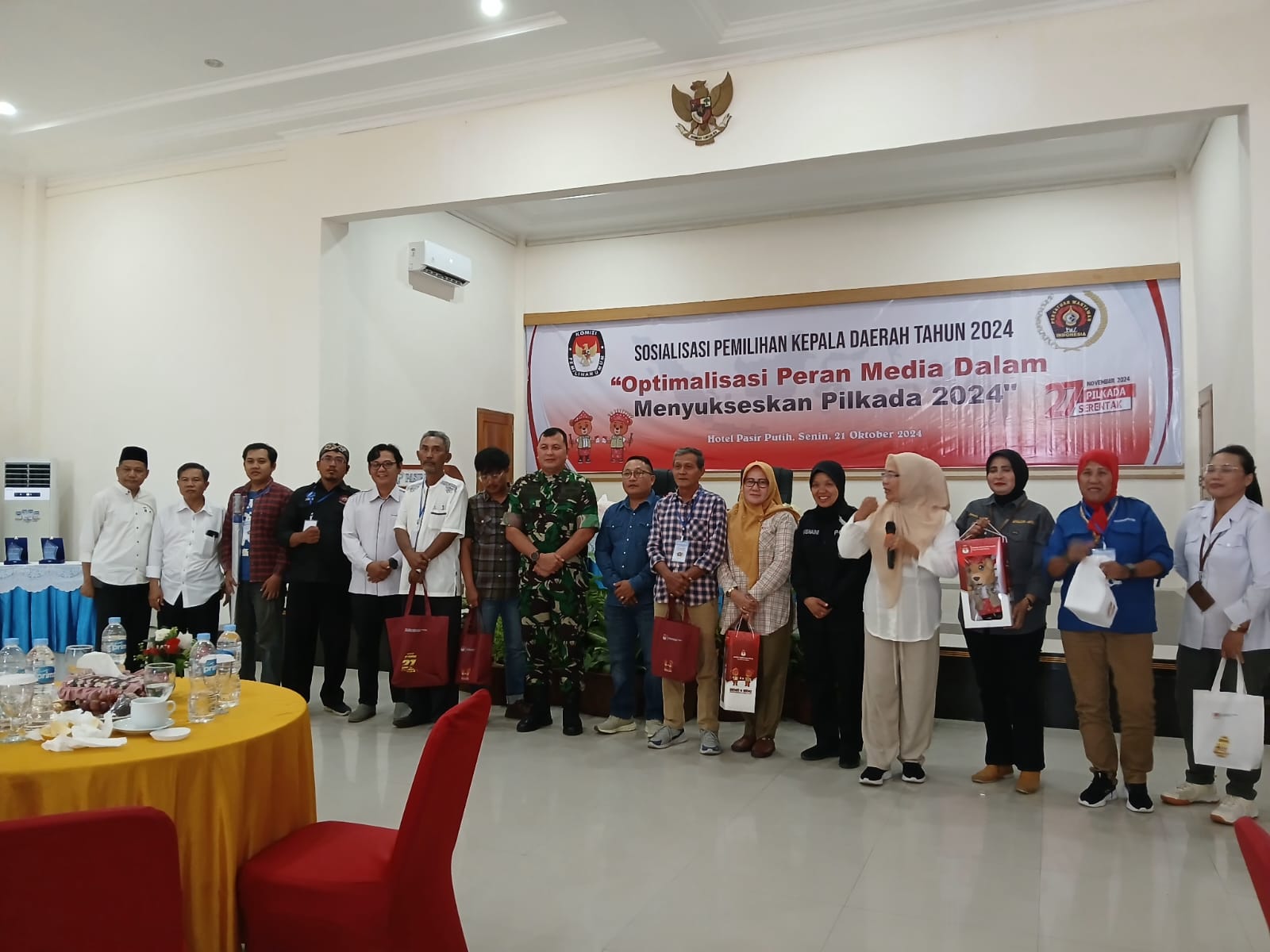 Peran Media dalam Sukseskan Pilkada 2024 Jadi Pembahasan Sosialisasi KPU dan PWI Provinsi Bengkulu 