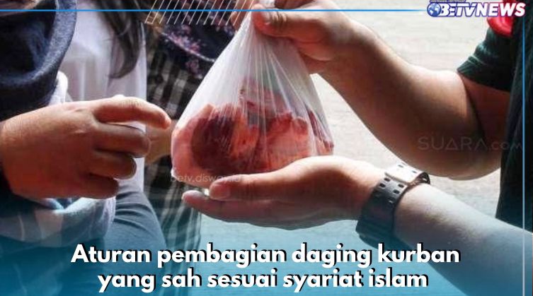 Jangan Asal! Ini 4 Aturan Pembagian Daging Hewan Kurban yang Sesuai Syariat Islam