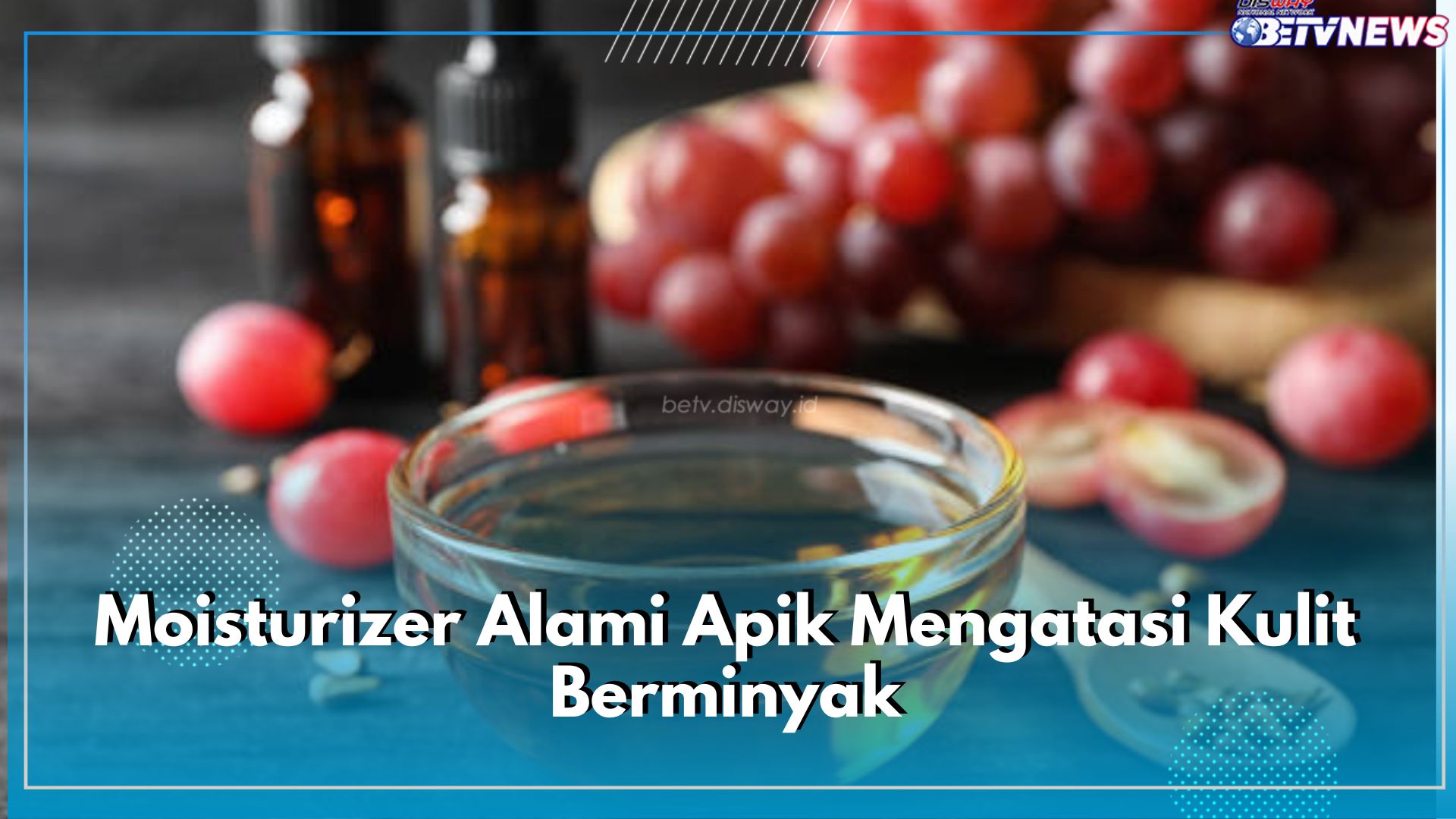 10 Moisturizer Alami Apik Mengatasi Kulit Berminyak, Paling Jitu Pakai Air Mawar Hingga Cuka Apel