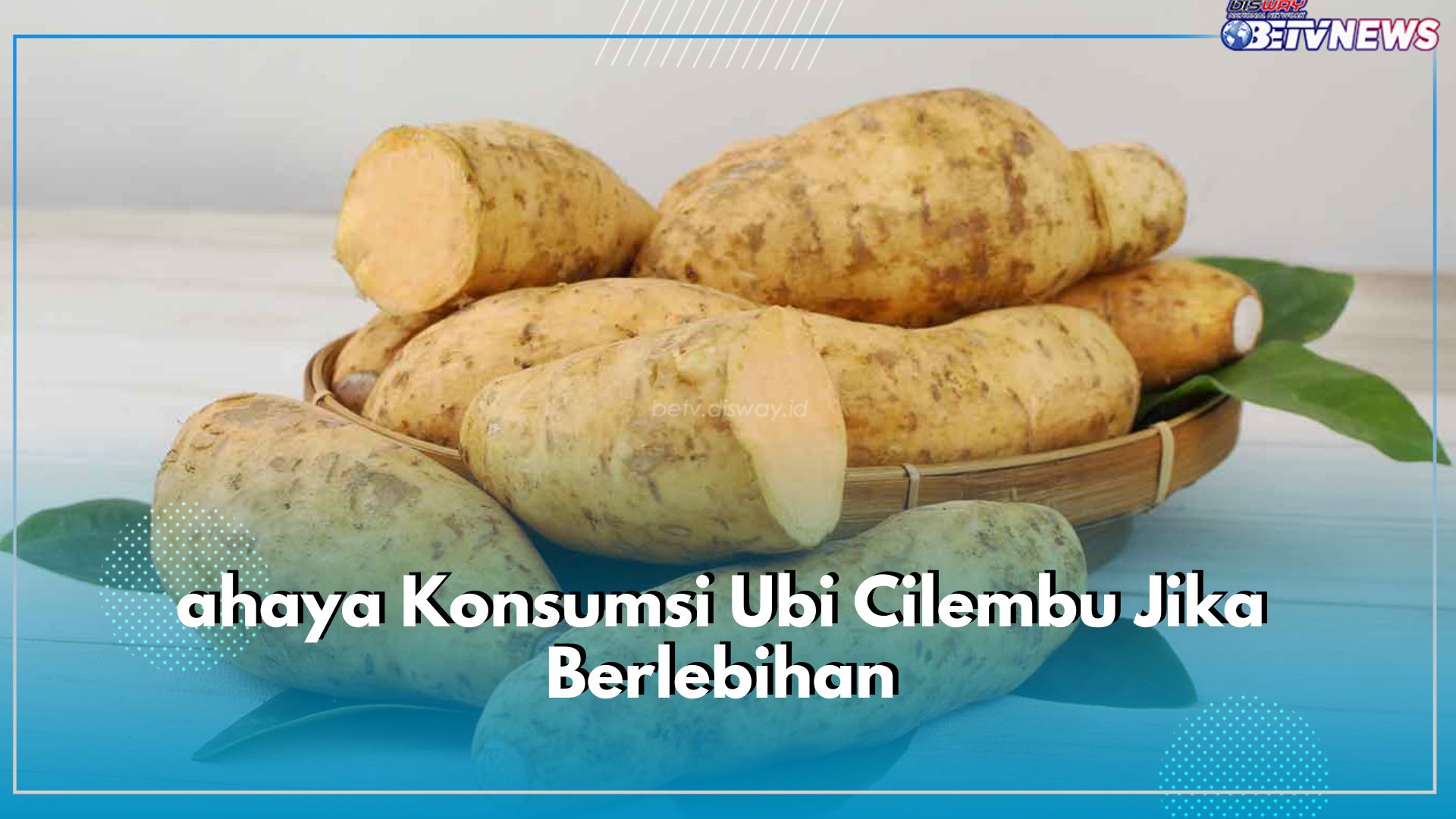 Waspadalah! Ini Bahaya Konsumsi Ubi Cilembu Jika Berlebihan