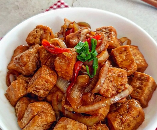 Praktis untuk Menu Rumahan, Cara Membuat Tahu Sambal Kecap Enak dan Gurih 