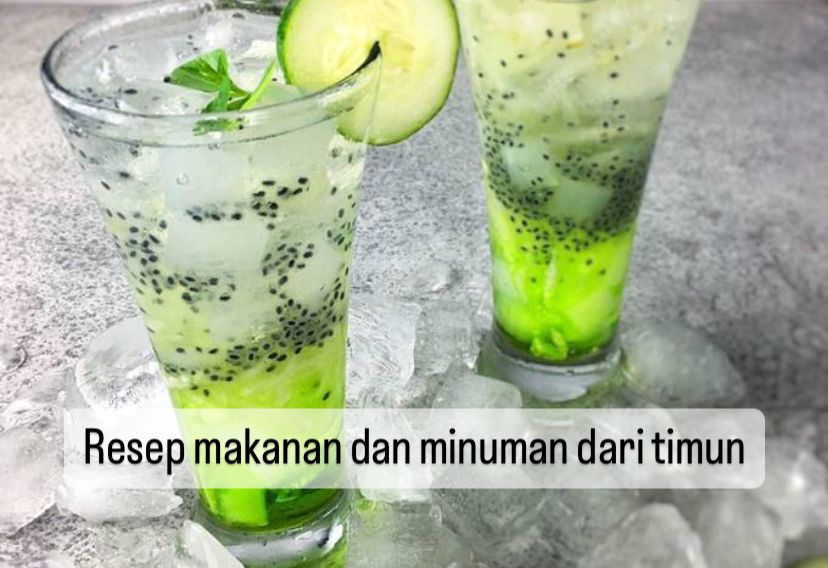 Segar dan Sehat! Ini 5 Resep Makanan dan Minuman dari Timun, Ada Acar hingga Es Nata De Coco