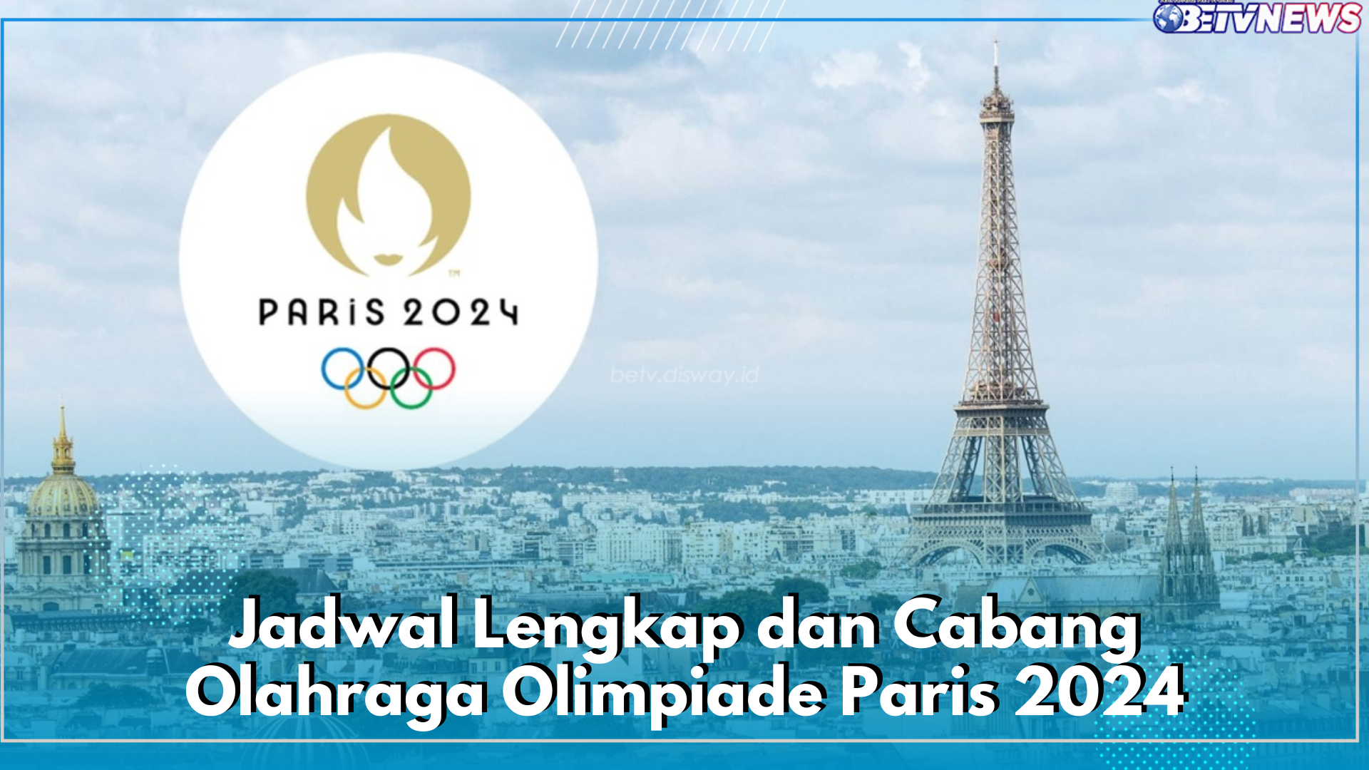 Bulutangkis hingga Polo Air, Ini Daftar Cabang Olahraga dan Jadwal Lengkap Olimpiade Paris 2024