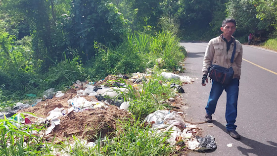 Kawasan Liku Sembilan Bengkulu, Berubah Jadi TPA Sampah