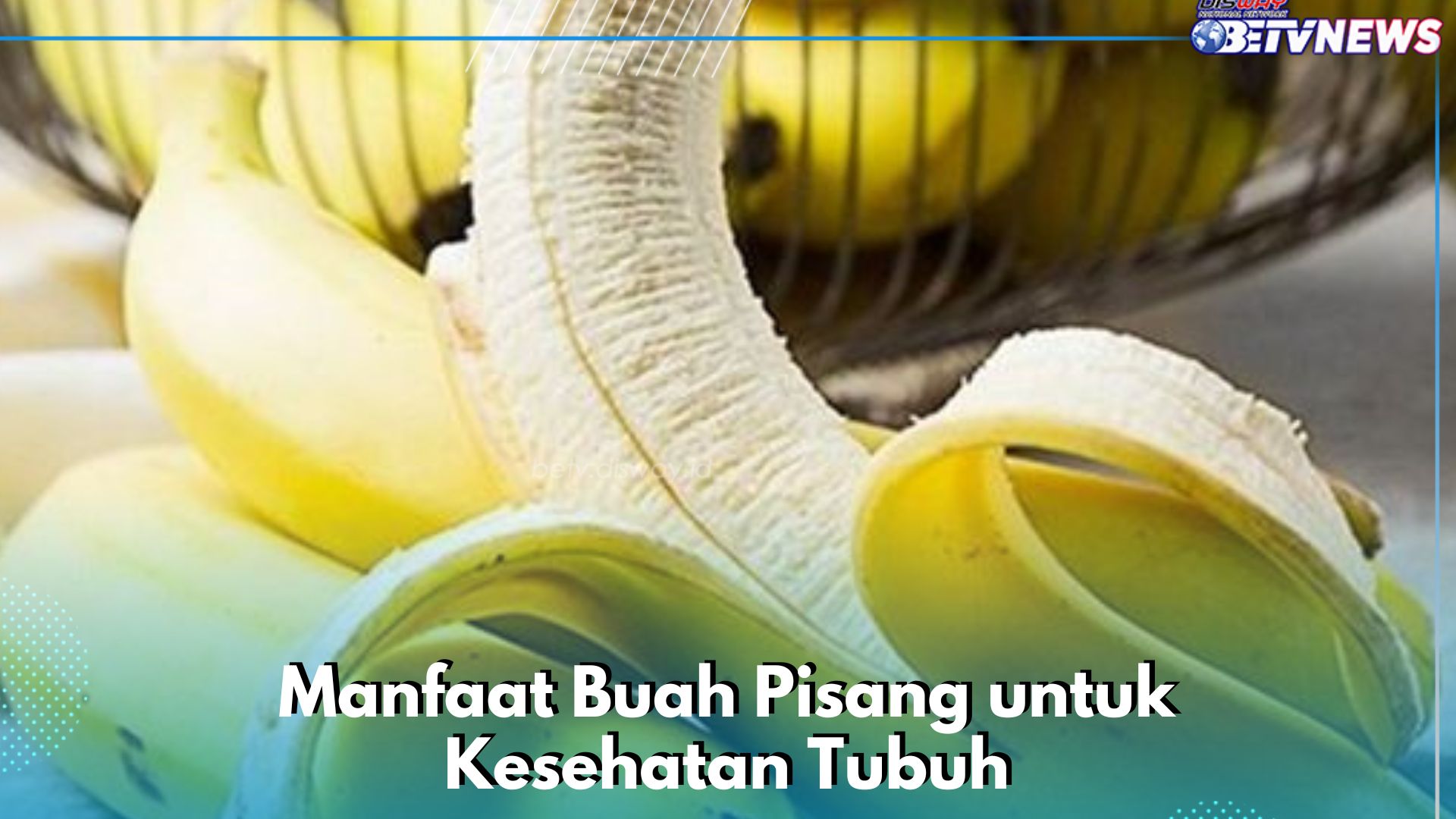 Cukup Konsumsi Pisang Secara Rutin, Baik untuk Kesehatan Jantung, Ini Manfaat Lainnya