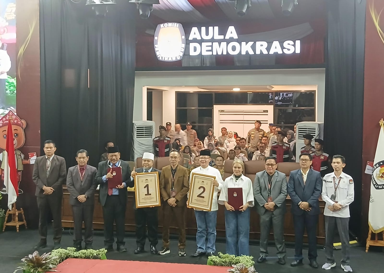 Paslon Pilgub Bengkulu 2024: Helmi-Mian dan Rohidin-Meriani Lapor Dana Kampanye Awal Rp50 Juta