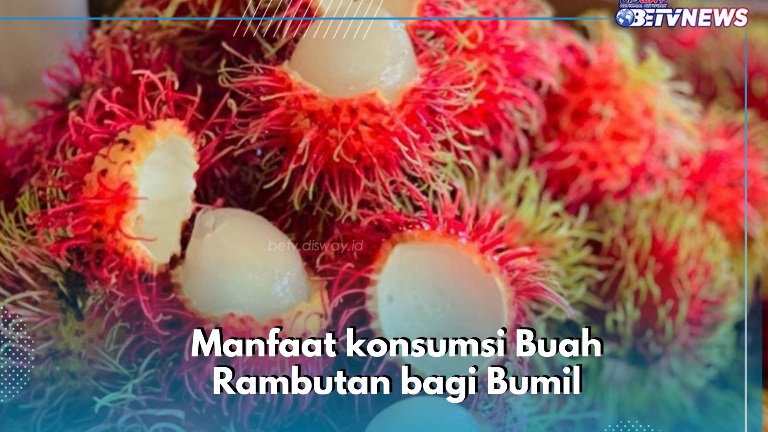 Konsumsi Buah Rambutan Baik untuk Ibu Hamil, Ampuh Mencegah Anemia, Cek Lengkapnya di Sini