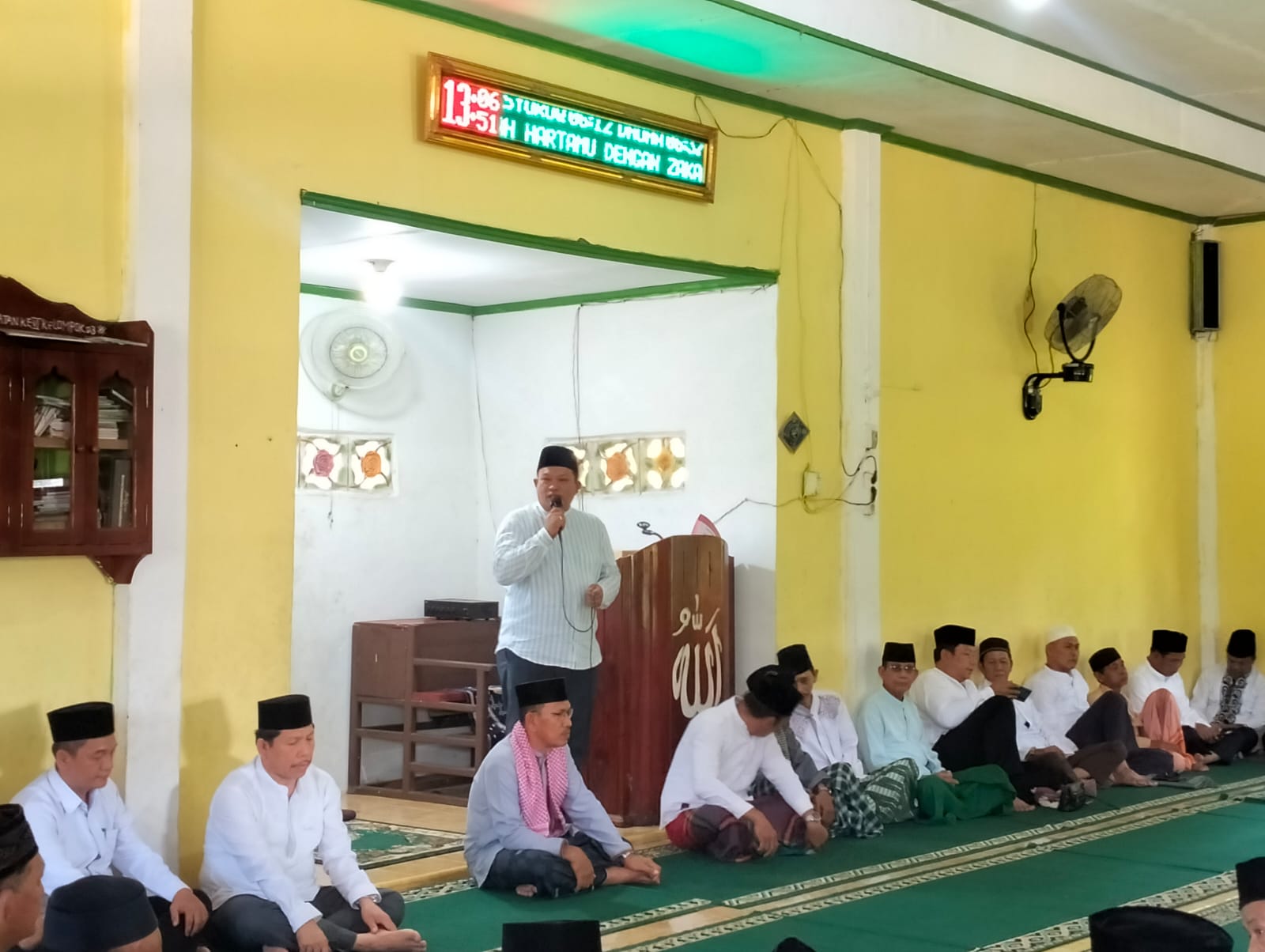 Safari Ramadhan 1445 H, Bupati Seluma Sambangi Masjid Nurul Iman Desa Renah Panjang