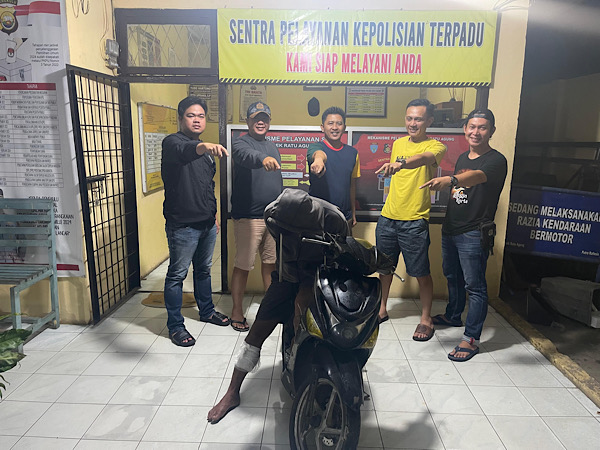 Melawan saat Ditangkap, Maling Motor TKP Kabupaten-Kota Bengkulu Dihadiahi Timah Panas