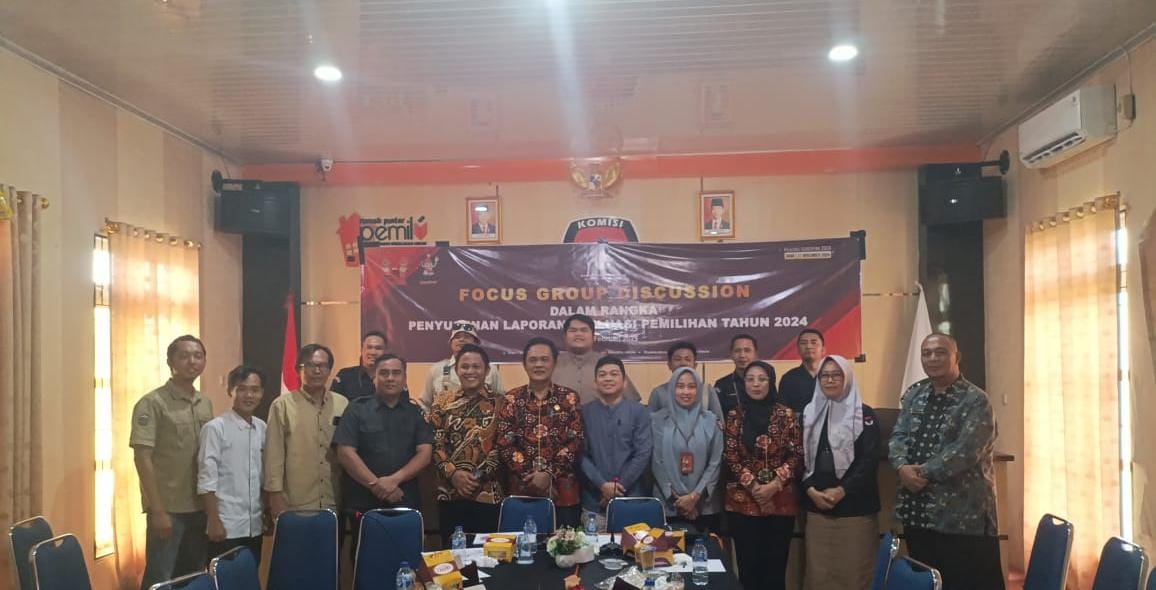 KPU Seluma Gelar FGD Penyusunan Laporan Evaluasi Pemilhan Tahun 2024 
