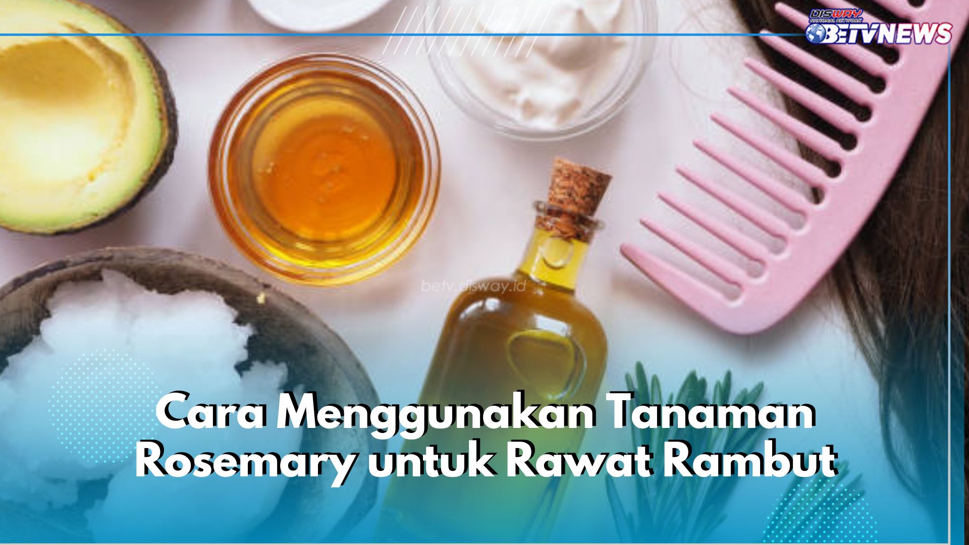 Mudah Banget! Ini 5 Cara Gunakan Tanaman Rosemary untuk Rawat Rambut, Dijadikan Masker hingga Dikonsumsi