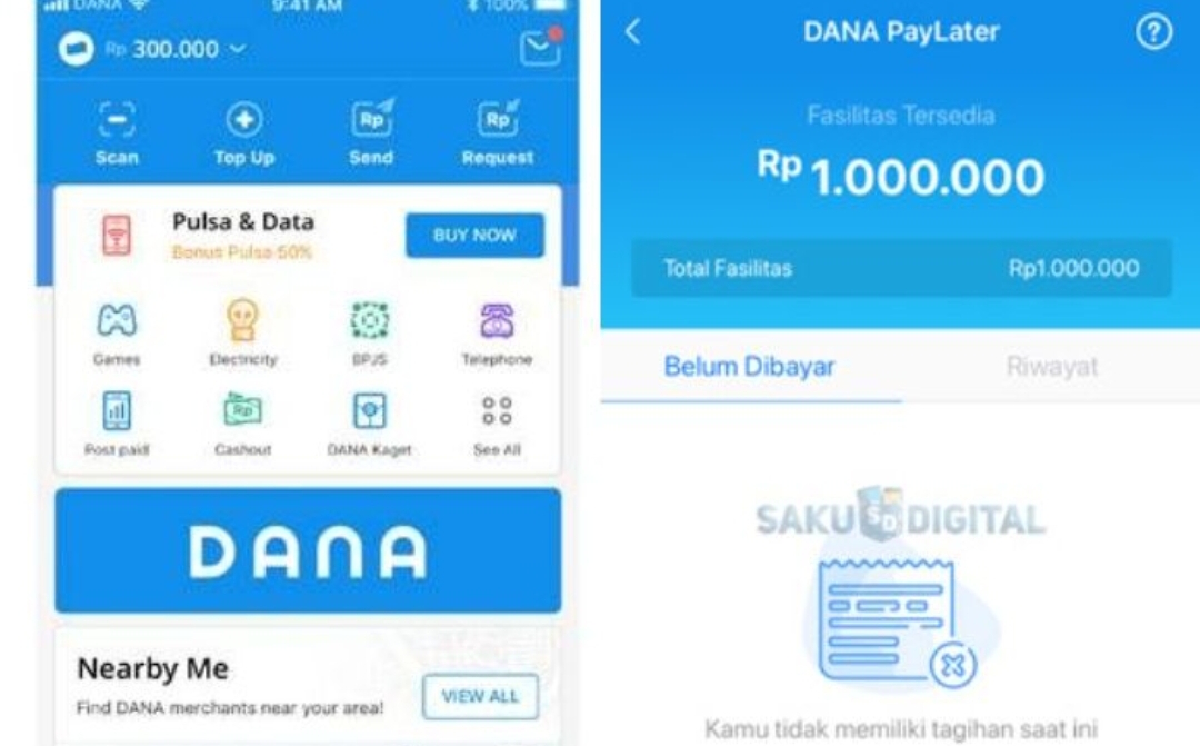 Selain Paylater! Cek Fitur yang Bisa Ajukan Pinjaman Saldo DANA, Cair Jutaan Rupiah Tanpa Perlu Syarat Ribet 