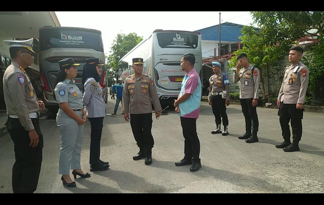 Polda Bengkulu Lakukan Ramp Check Bus Jelang Mudik, Pastikan Penumpang Aman