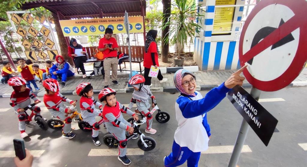 Yayasan AHM-Taman Pintar, Kembangkan Model Pengajaran Safety Riding untuk Anak Usia Dini