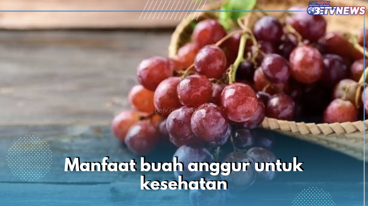 Cakap Tingkatkan Kemampuan Mengingat, Buah Anggur Tawarkan 8 Manfaat Ini untuk Kesehatan