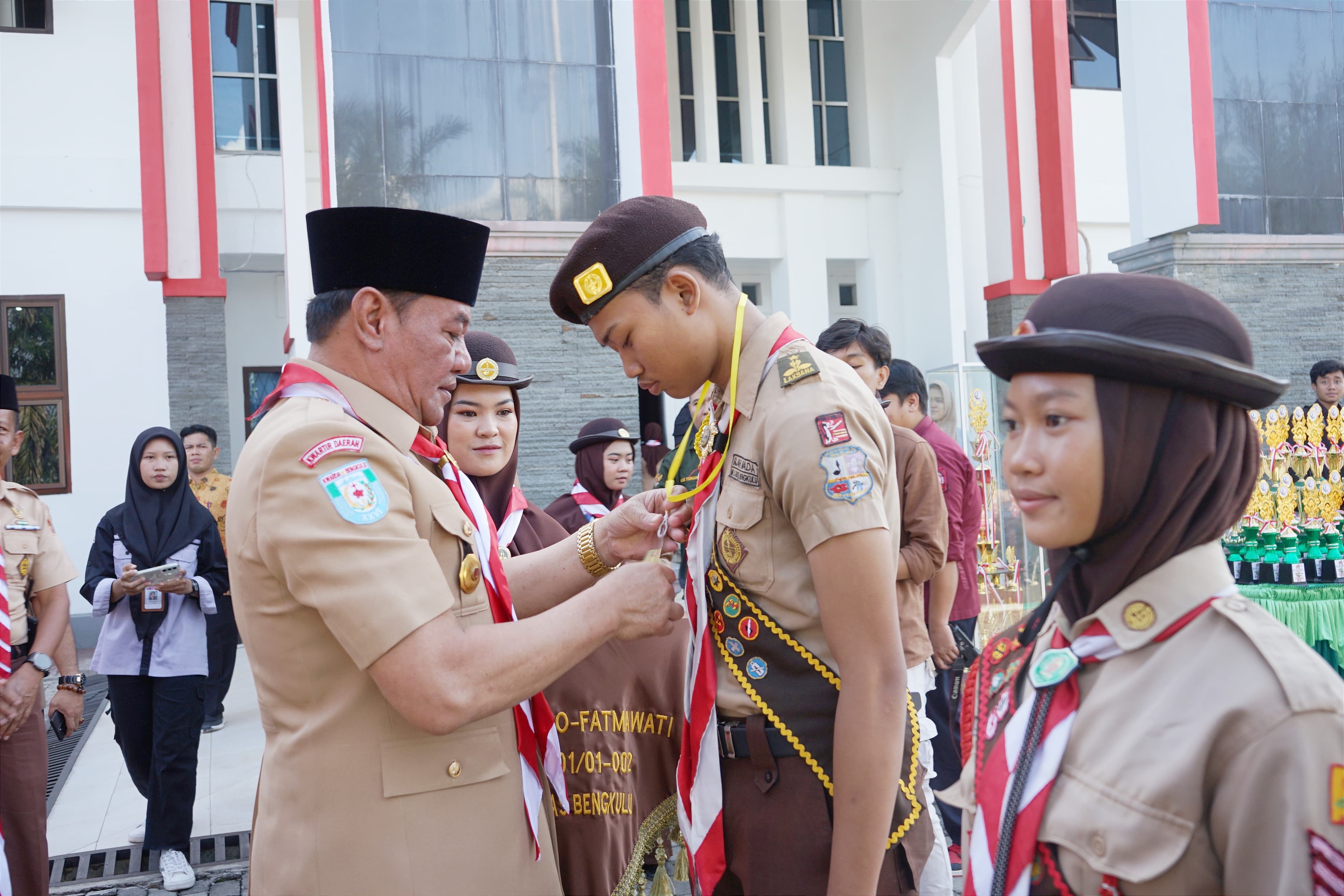 Ribuan Peserta Ikuti Perkemahan Islamic Scout Creativity ke-29 di Kampus UINFAS Bengkulu