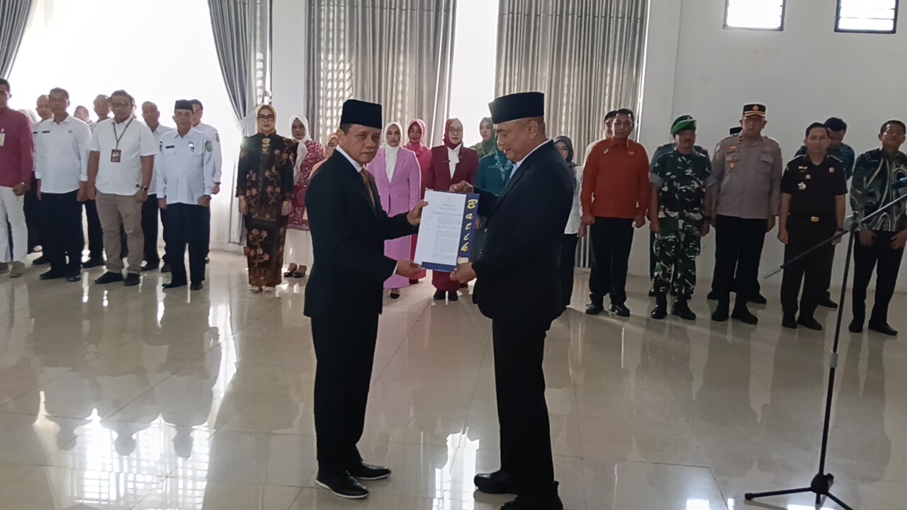 Tomi Marisi Resmi Jabat Sekda Bengkulu Tengah