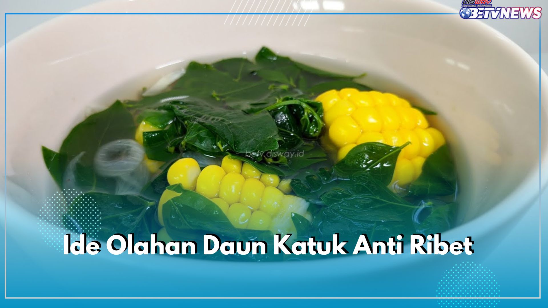 4 Ide Olahan Daun Katuk Anti Ribet, Sat-set Masakan Langsung Jadi, Cek Cara dan Resepnya