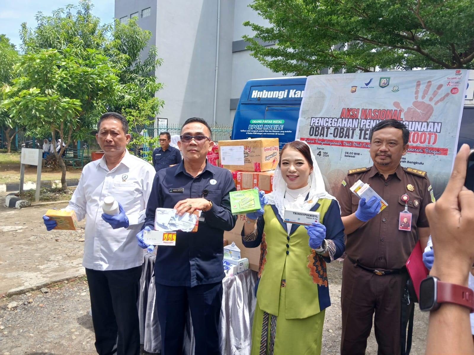 Anggota DPD RI Apt Destita Khairilisani Dukung Pencegahan Penyalahgunaan Obat-Obat Tertentu di Bengkulu 