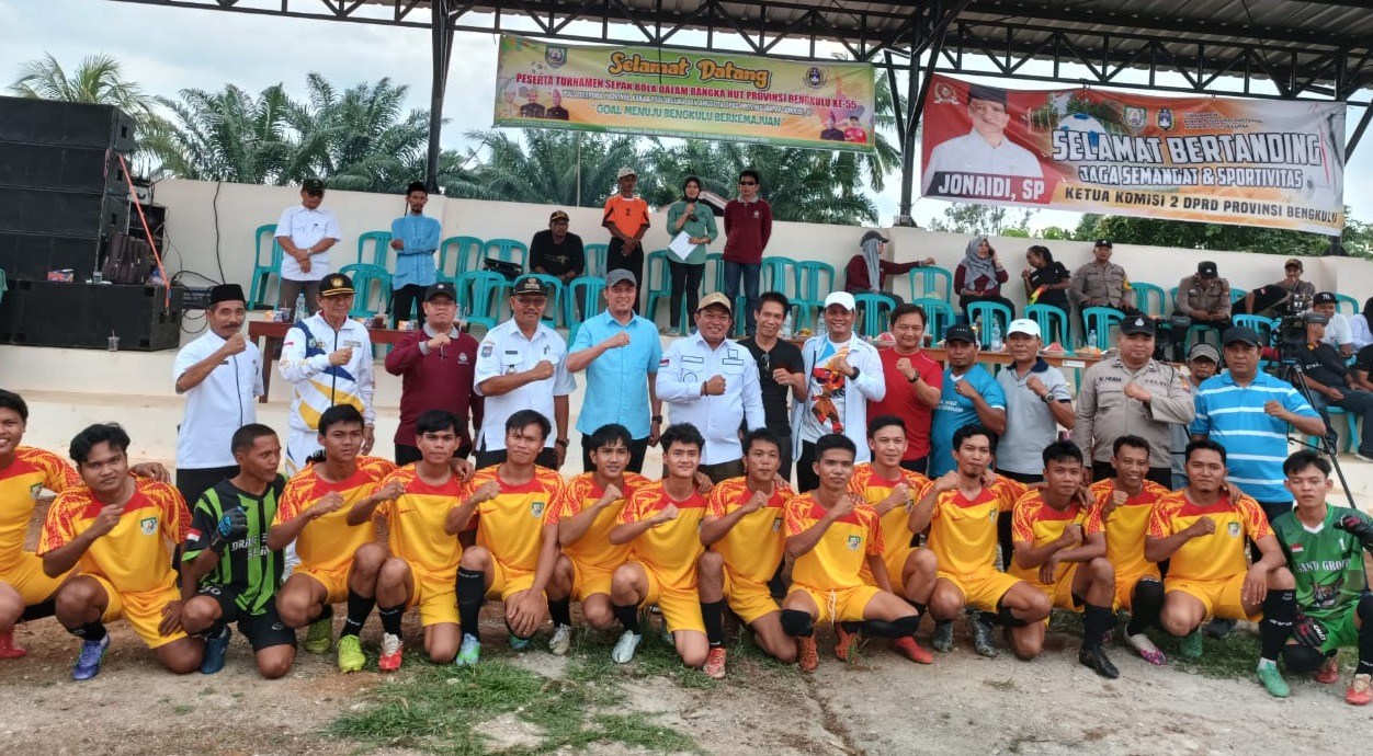 HUT Provinsi Bengkulu ke-55, 10 Tim Siap Bersaing Perebutkan Piala Kadispora di Seluma
