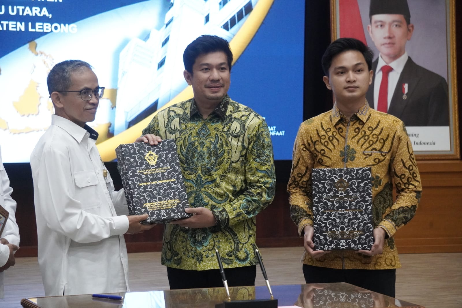 Terima LHP dari BPK, Pemkab Bengkulu Utara Sukses Pertahankan Predikat Opini WTP