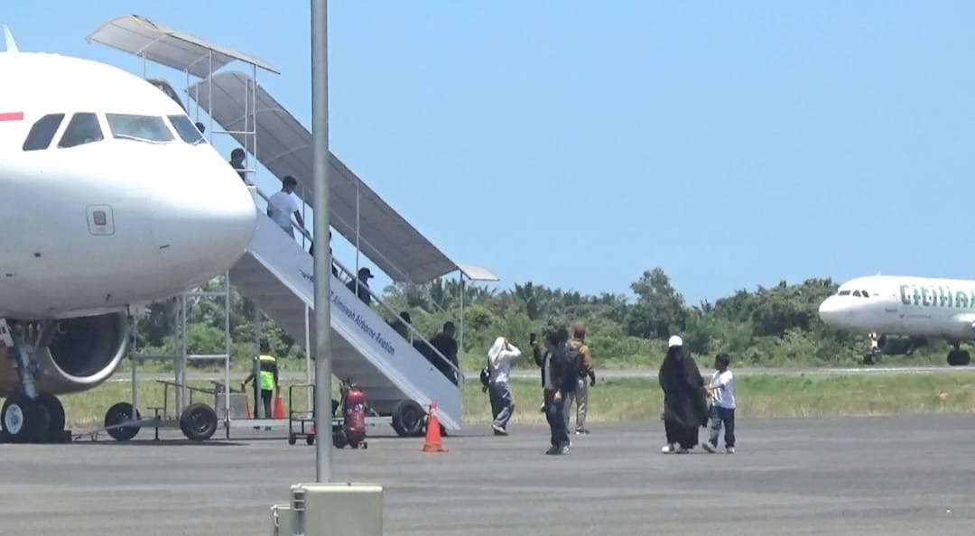 Lonjakan H-2 Lebaran, Penumpang di Bandara Fatmawati Bengkulu Tembus 3.471 Orang