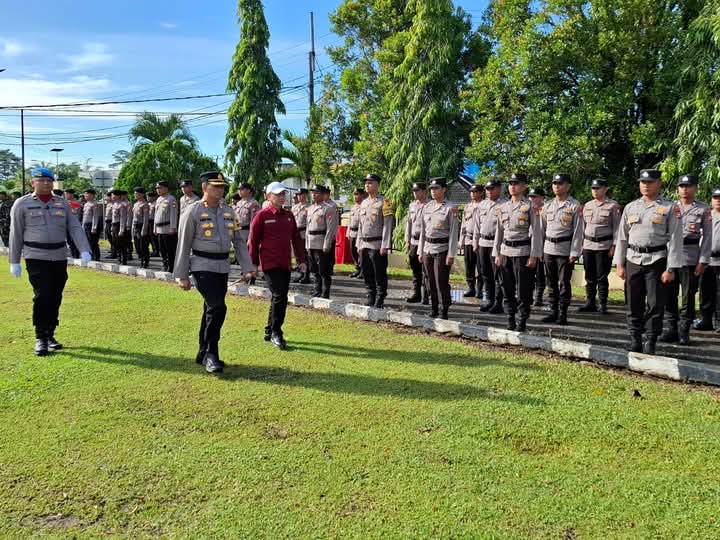 79 Personel Polres Seluma Dikerahkan untuk Pengamanan Nataru