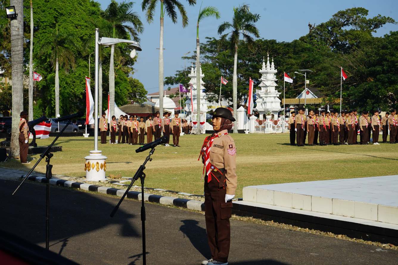 Peringati Hari Pramuka ke-63, Sekdaprov Bengkulu Tekankan Pentingnya Gerakan Pramuka dalam Masyarakat