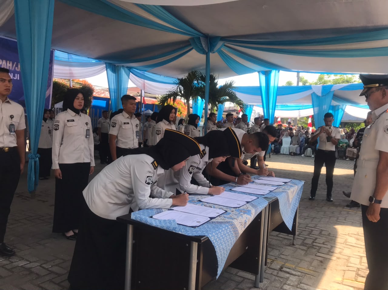 60 CPNS Kanwil Ditjenpas Bengkulu Resmi Diangkat Jadi PNS