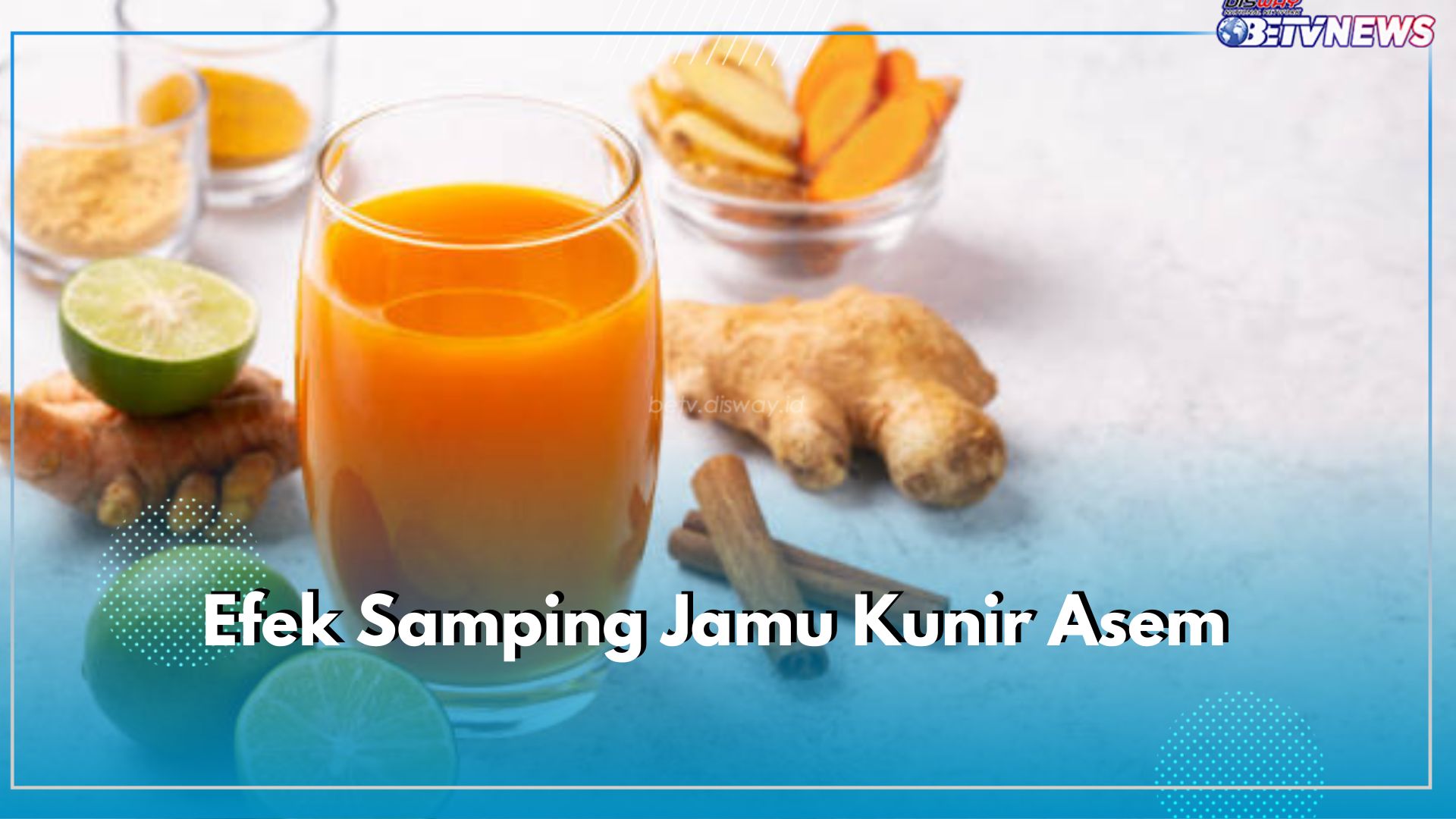 Picu Masalah pada Empedu, Intip 9 Efek Samping Jamu Kunir Asem untuk Kesehatan Tubuh