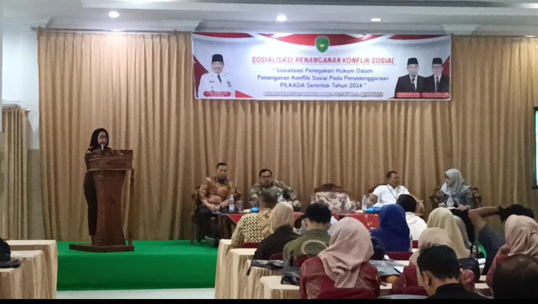 Pemkot Bengkulu Sosialisasi Penegakan Hukum Jelang Pilkada Serentak 2024