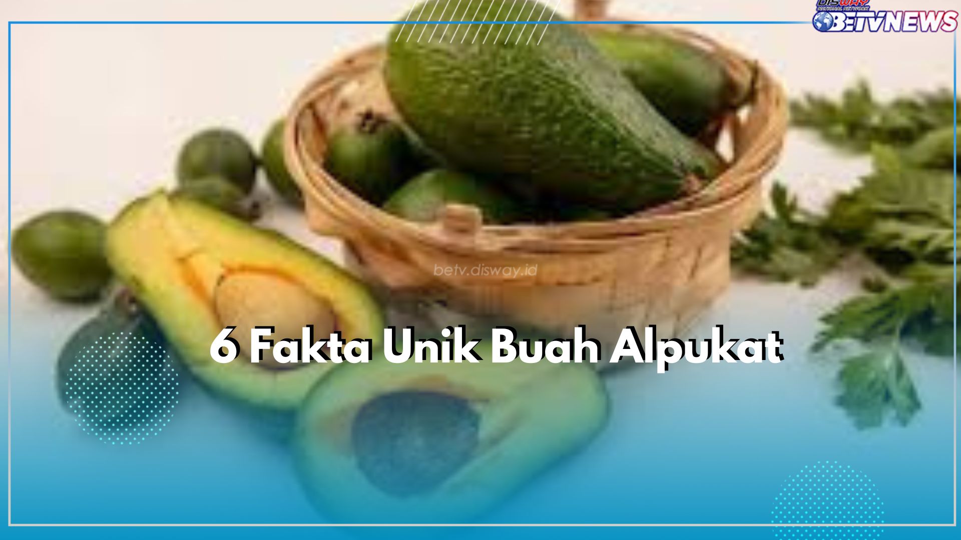 Buah Alpukat Miliki 6 Fakta Unik, Apa Saja? Salah Satunya Bisa Dijadikan Mentega