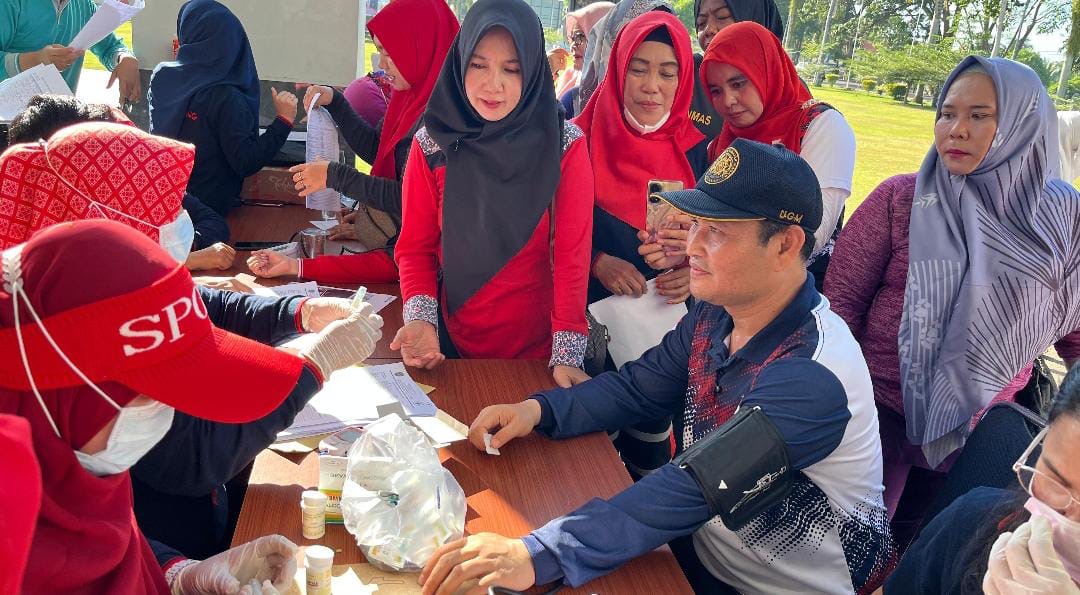 Pemprov Bengkulu Canangkan Jumat Sehat dan Peduli Lewat Donor Darah Rutin