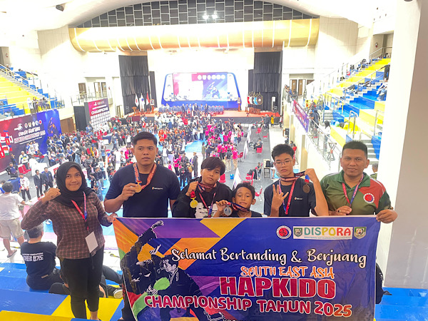 Bangga! Atlet Bengkulu Bawa Pulang Medali Emas, Perak, dan Perunggu di SEAHU Hapkido Championship 2025